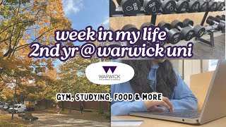 🎸 week in my life | first week back at uni! [warwick uni vlog]