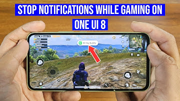 How to turn off notifications while playing games Samsung One UI 8