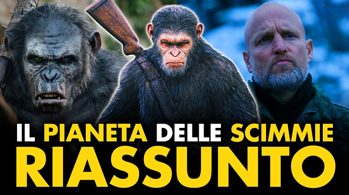 IL PIANETA DELLE SCIMMIE IL RIASSUNTONE DELLA TRILOGIA!