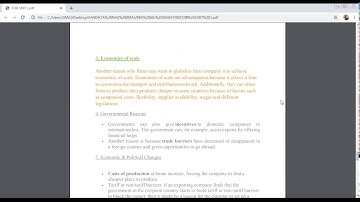 SAITM BBA SEM VI FOUNDATIONS OF INTERNATIONAL BUSINESS UNIT 1 LECTURE 5