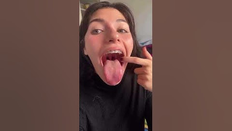 Long Tongue girl 151 #longtongue #instagramreels#tiktokchallenge