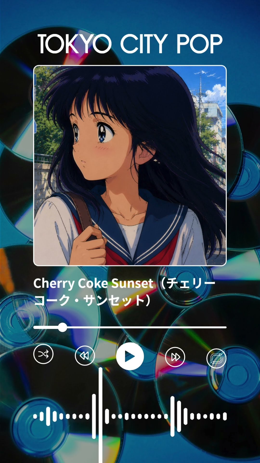 80s Japanese City Pop｜Cherry Coke Sunset (チェリーコーク・サン