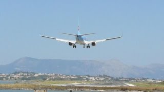 Jetairfly landing - Corfu Airport LGKR