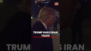 US-Iran War: Trump Says Iran Talks Going Well, Cites Stock Market Rally As Confidence Boost