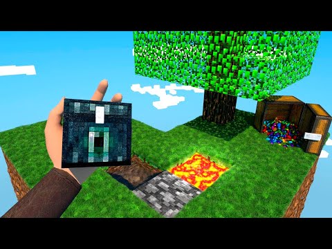 Sky Block - POV Minecraft Animation