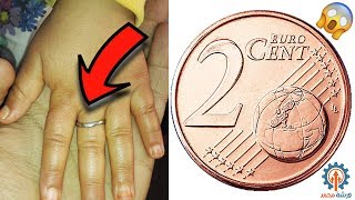 كيفية صنع خاتم من عملة 2 سنتا $$ (مدهش)