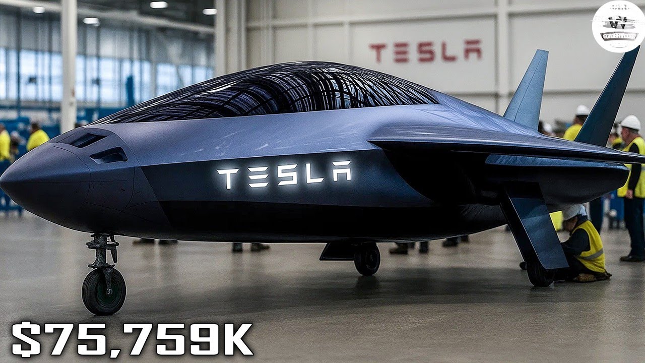 “Elon Musk Unveils 2026 Tesla Super Electric Plane – The Game-Changer That Could End Boeing!”