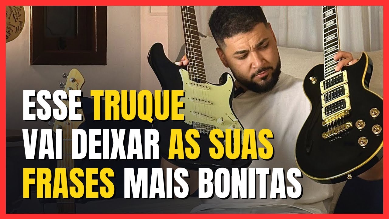 O SEGREDO dos grandes GUITARRISTAS! Aprenda AGORA!