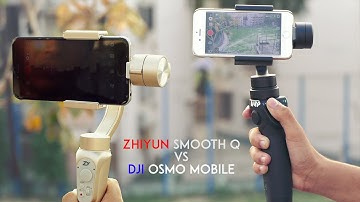 $139 Best SmartPhone Gimbal? | Zhiyun Smooth Q vs DJI Osmo Mobile Comparison Review | RWR