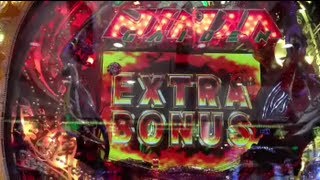 ④PACHINKO CR NINJA GAIDEN 2 ST中大当たり演出CR忍者外伝2パチンコ