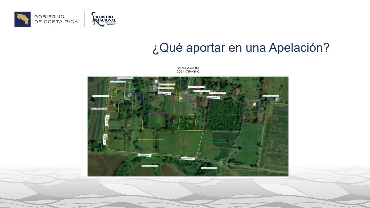 Apelaciones y Oposiciones en planos de Agrimensura