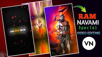 RamNavaml Status Video Editing Vn App 2023 | Hanuman Ji Trending Video Editing |