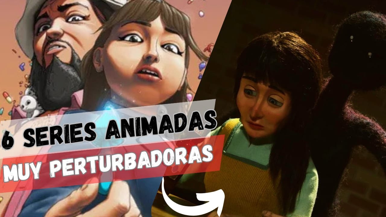 6 Series animadas DEMASIADO EXTRAÑAS para adultos