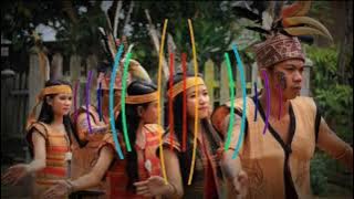 instrument lagu dayak - INDONA