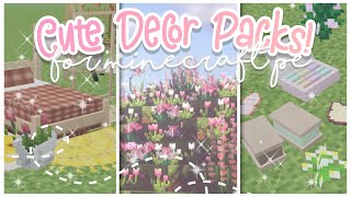 Kawaii Minecraft PE/BE Decoration Packs to Hoard and NEVER Delete! 😳💞 (best aesthetic mcpe) screenshot 4