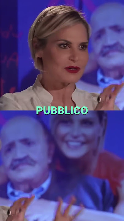 Simona Ventura e il momento difficile in TV #shorts