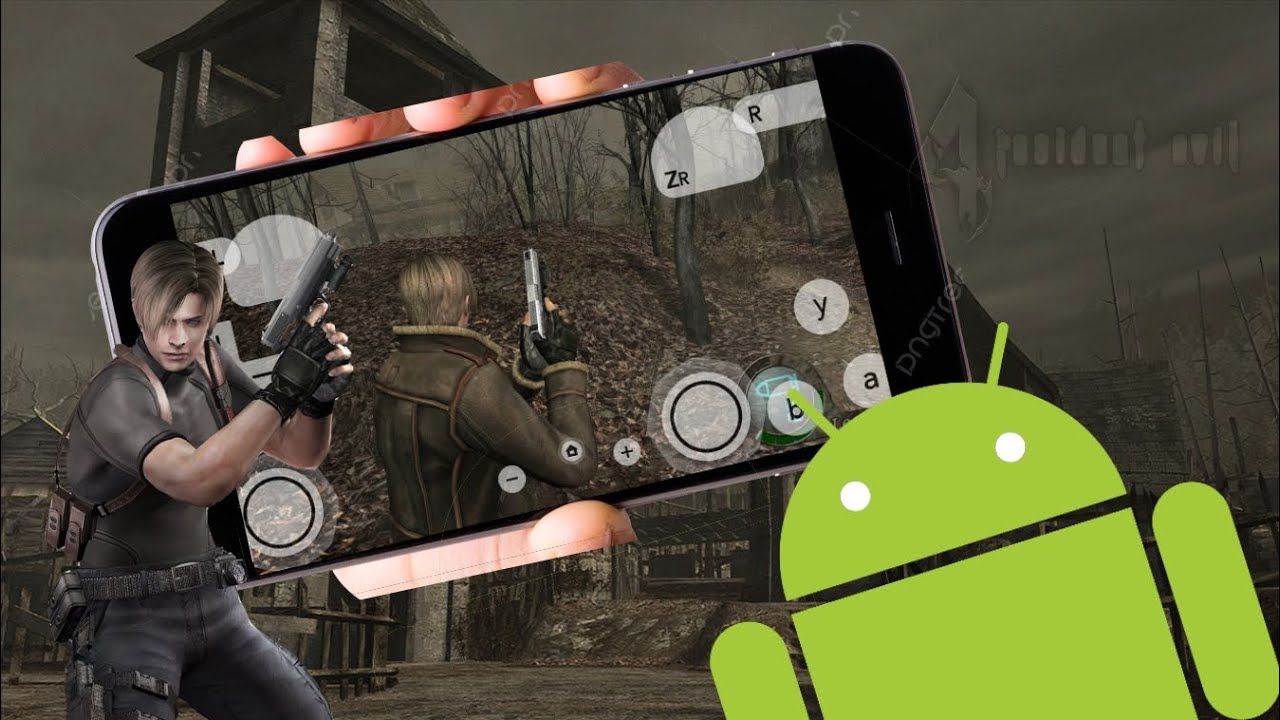 CÓMO INSTALAR EL RESIDENT EVIL4 EN ANDROID ( Más texturas HD project) +🔥 configuración de controles