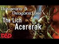 Acererak | Tomb of Horrors | D&D Lore