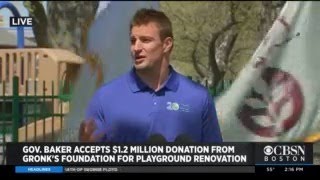 Rob Gronkowski On His Foundation Donating $1.2 Million To Renovate Boston Playground