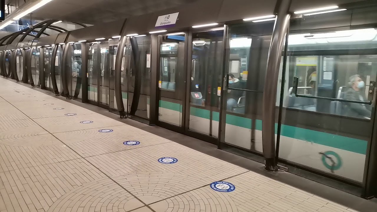 [Paris] Ligne 14 -- MP89 CA - Porte de Clichy - YouTube