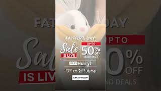 Father’s Day Sale is LIVE: UPTO 50% OFF on Mom, Baby & Kids Essentials