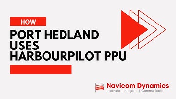 Port Hedland uses HarbourPilot PPU