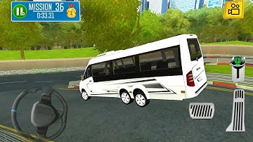 Multi Floor Garage Driver #9 Minibus - Driving Simulator - Android Gameplay FHD
