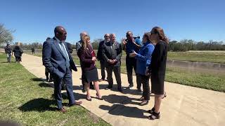 Mayor Turner joins Congresswoman Fletcher to Highlight Funding for  Meyergrove Detention Basin