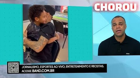 JOGO ABERTO | DENÍLSON SE EMOCIONA AO VER NEYMAR REALIZA O SONHO DO SEU FILHO DE VER O ÍDOLO
