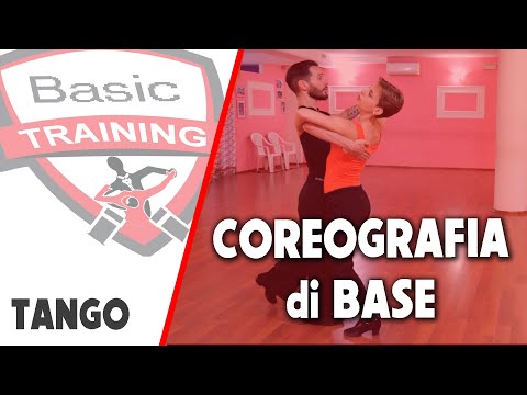 Video BALLO DA SALA: Coreografia BASE di TANGO da Ballare in COPPIA - Lezioni di ballo di SosDanza