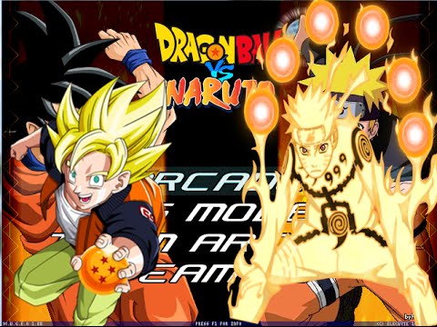 Dragon ball z vs Naruto MUGEN Hi-res By Ristar87 - YouTube