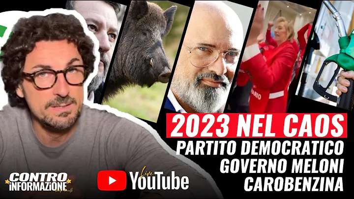 (LIVE) CAOS 2023: PD ALLA DERIVA E GOVERNO MELONI CHE ACCAMPA SCUSE FANTASCIENTIFICH...