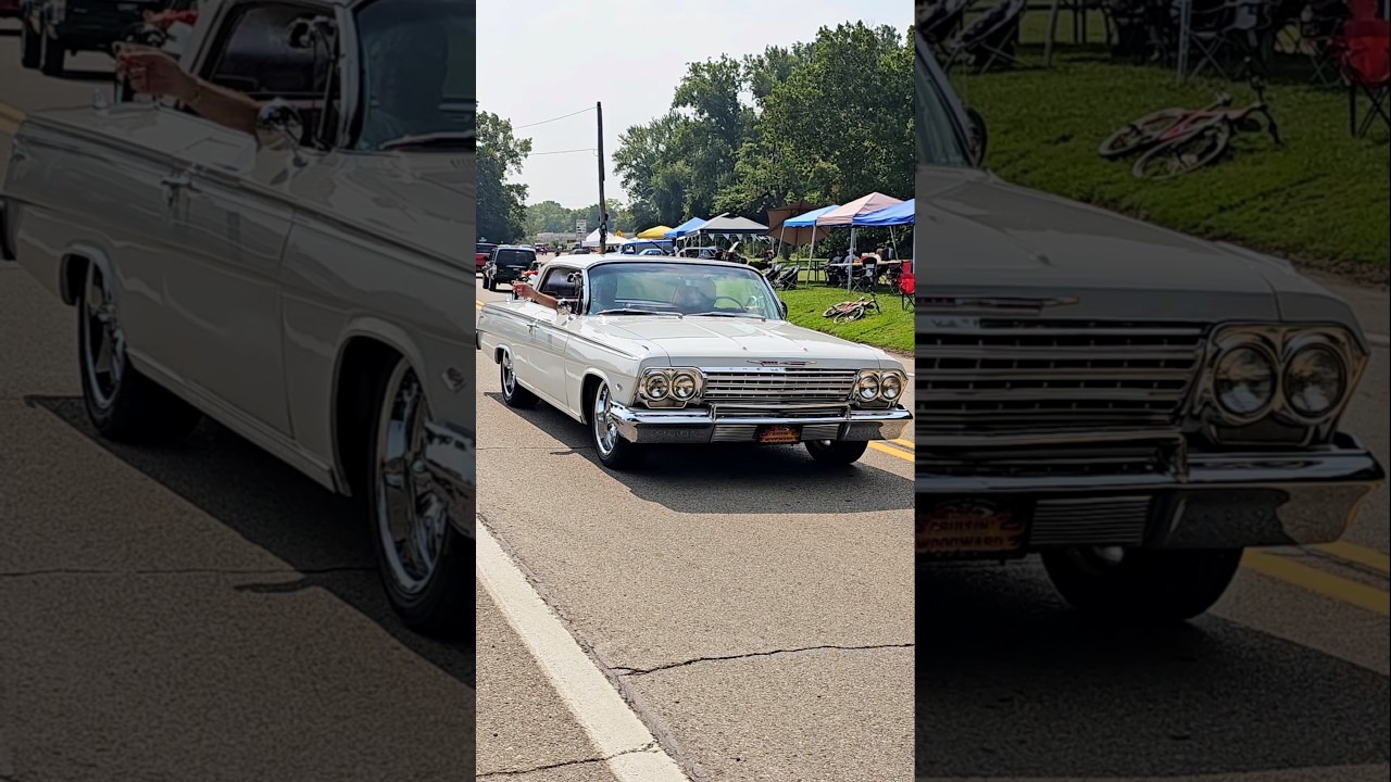 1962 Chevrolet Impala SS Classic Car Drive By Engine Sound Cruisin' Hines 2024