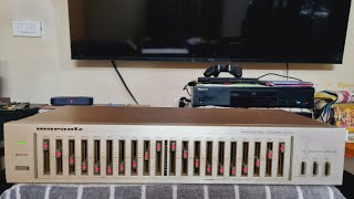 (Sold)MARANTZ Stereo Graphic Equalizer EQ-20D/For Sale/Infinity Audio/Contact 9443370602