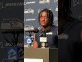 Kenneth Walker after his 100-yard rushing day in #seattleseahawks win over #arizonacardinals