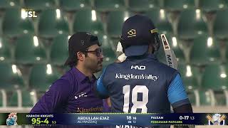 Full Abdullah Ejaz's stready knock of 24(25) comes to an end News