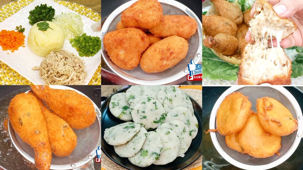4 Amazing Potato Recipes!! Collections ! Crispy & Tasty Potato Recipes ...