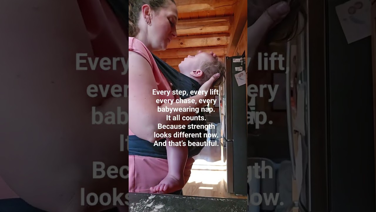 Every step counts &mdash; because strength looks different now 💛 #MotherhoodIsMovement