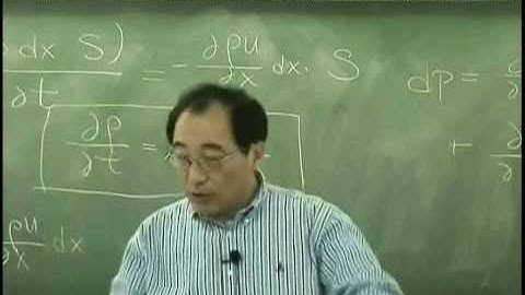 [Lecture 5-5: 1--dimensional wave equation] Introduction to Acoustics by Prof. Yang-Hann Kim