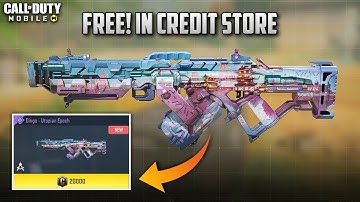 *FREE* DINGO - Utopian Epoch In Credit Store | Best Dingo Gunsmith/Loadout | Cod Mobile Season 8