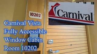 Carnival Vista Wheelchair Accessible Interior (Window) Cabin Tour – Room 10202 (Handicap Friendly) . Wealth