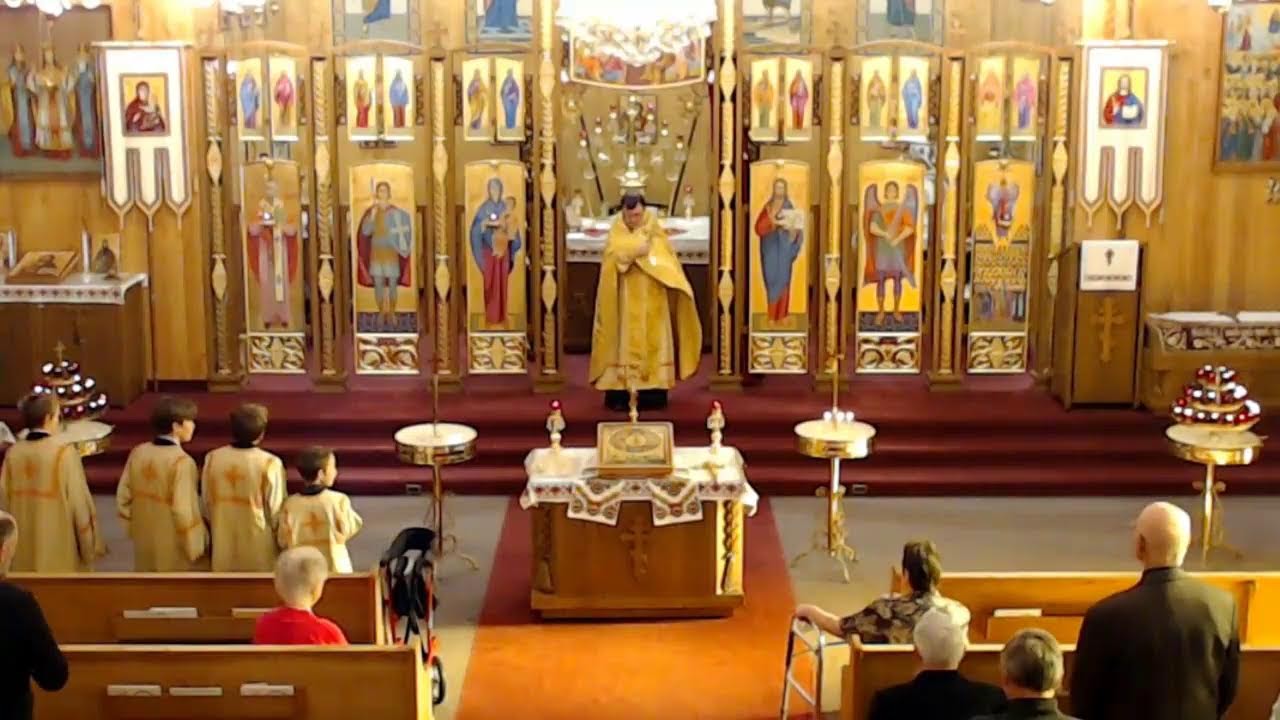 Ukrainian Orthodox Church of All Saints Divine Liturgy Service