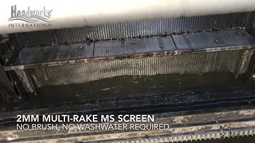 2mm Bar spacing - MS Multi-Rake Bar Screen