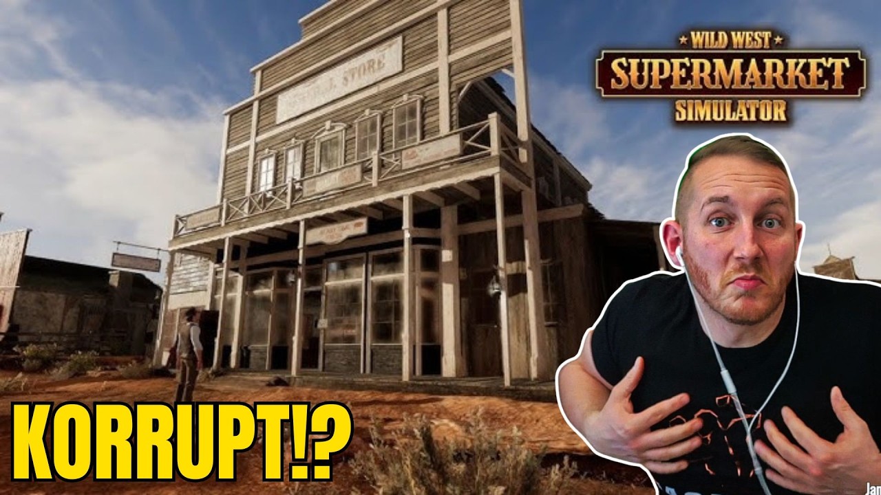 Kann ich einen Supermarkt im Wilden Westen leiten?! M4cM4nus spielt Wild West Supermarket Simulator