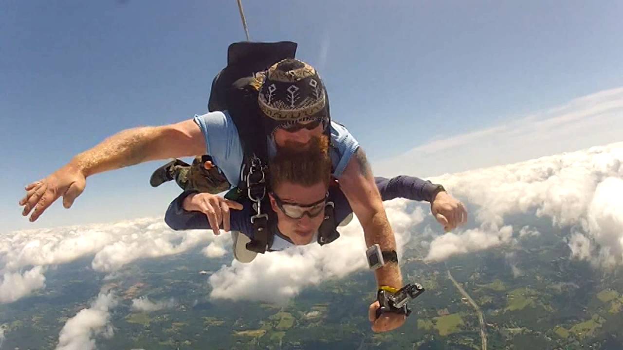 I went skydiving. YouTube