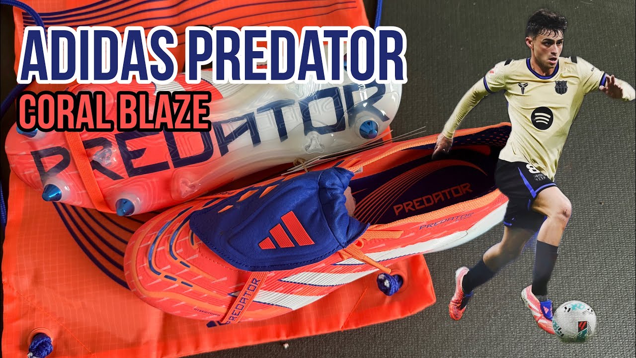 adidas Predator Elite FT „Coral Blaze“ | Pedri & Jude Bellingham Boot unboxing + on Feet 