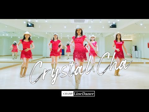 [라인댄스중급반] Crystal <strong>Cha</strong> <strong>Line</strong> Dance || 크리스탈차 라인댄스