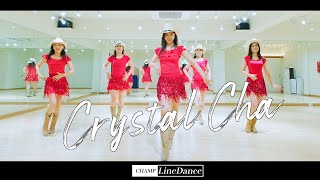 [라인댄스중급반] Crystal Cha Line Dance || 크리스탈차 라인댄스