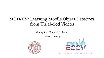 [ECCV 2024] MOD-UV: Learning Mobile Object Detectors from Unlabeled Videos