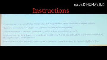 Smart Refrigerator using Arduino